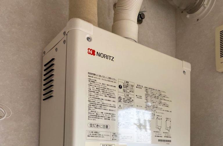 2021.9.24　札幌市清田区　給湯ボイラー交換