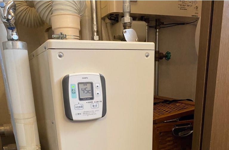 2021.8.6　札幌市南区　給湯ボイラー交換