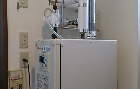 2021.8.6　札幌市南区　給湯ボイラー交換