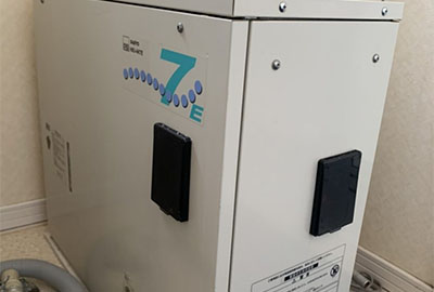 　中央区　石油暖房ボイラー交換　三菱製から長府製