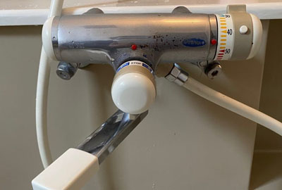 　中央区　石油暖房ボイラー交換　三菱製から長府製