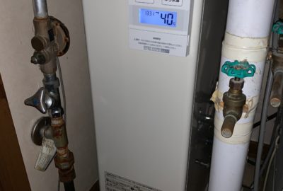 東区　石油給湯ボイラー交換　長府製後継機種