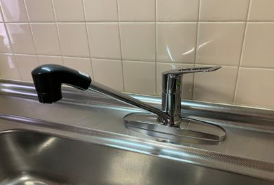 手稲区　台所水栓金具交換　ＫＶＫ製